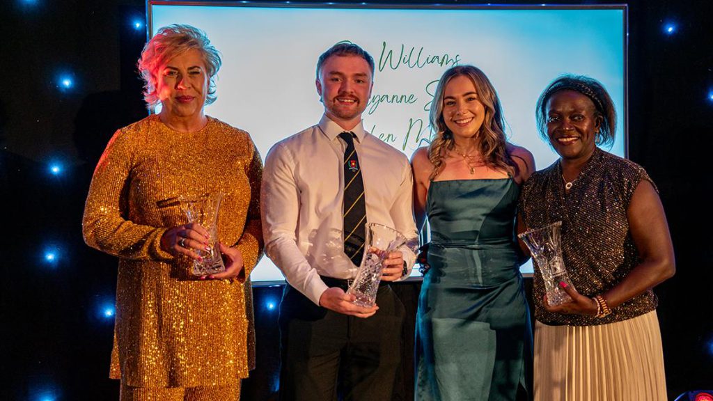 Helen Miles, Sallyanne Short, Carmen Smart & Sian Morris
